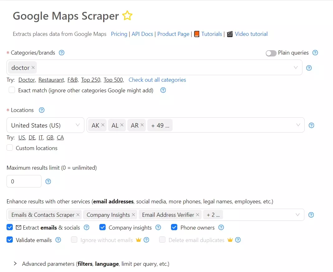 Outscraper Google Maps Extractor eou - image10.png