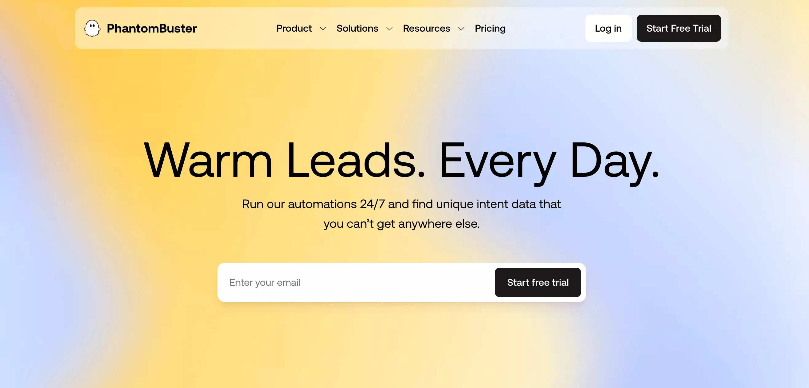 PhantomBuster product page