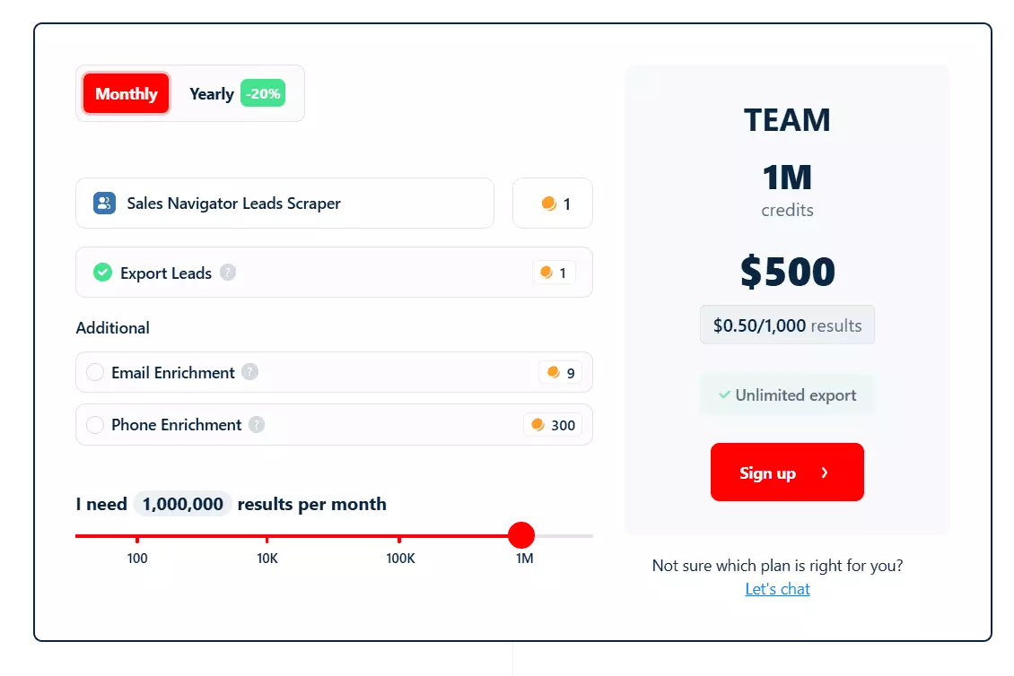 Best Sales Navigator APIs for data collection at scale - What makes Lobstr.io the best? image22