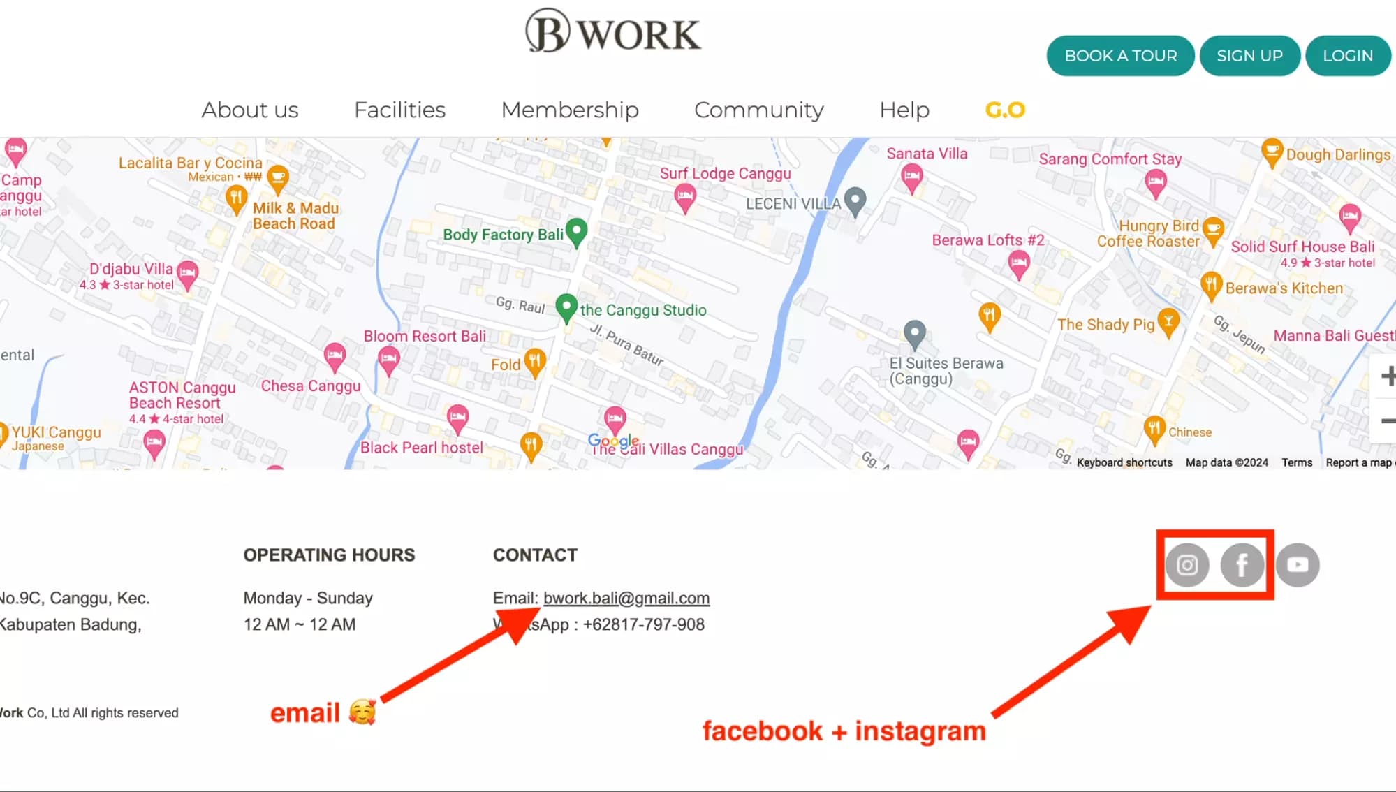 email and social media on website - image19.png