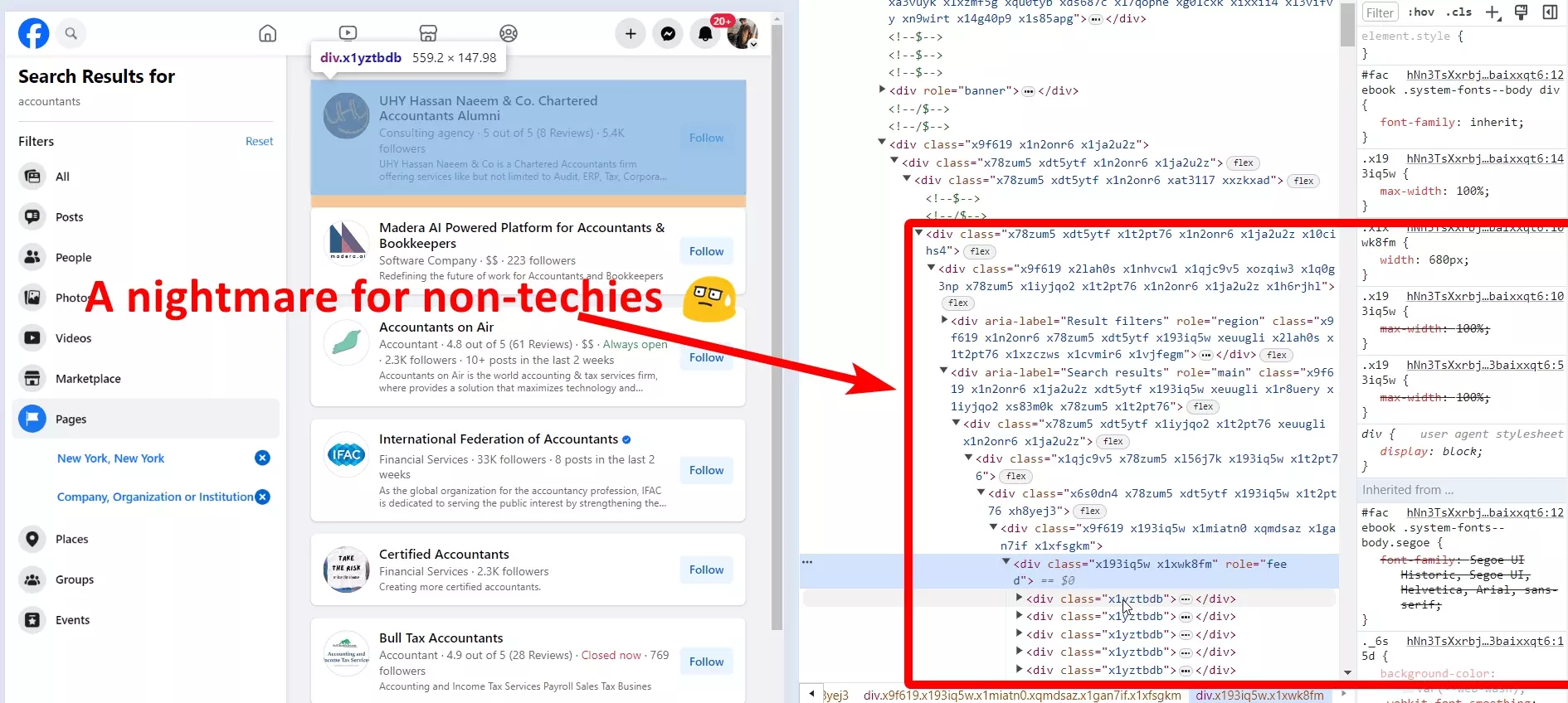 How to Scrape Facebook Business Pages from Search in 2024 [No-Code]