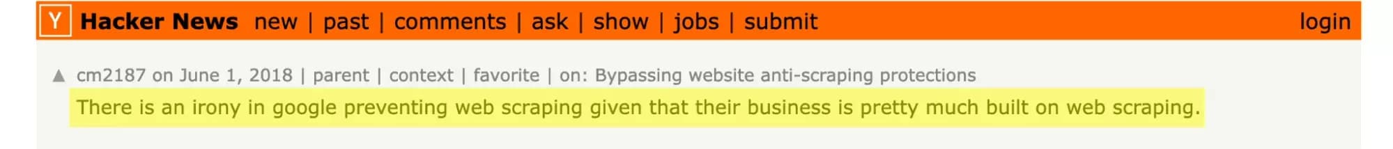 google scraping irony hacker news - image1.png