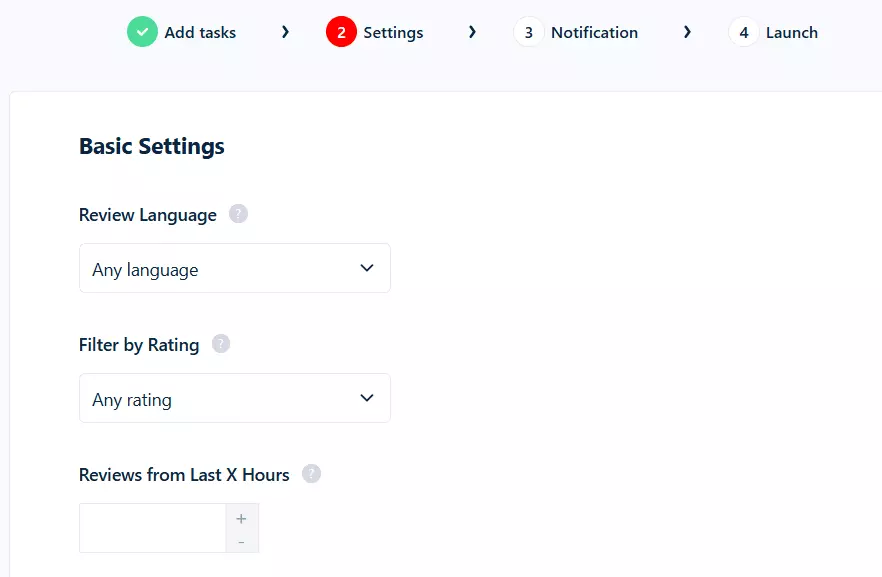 How to scrape TripAdvisor reviews using Lobstr.io [Step by Step Guide] - Basic settings