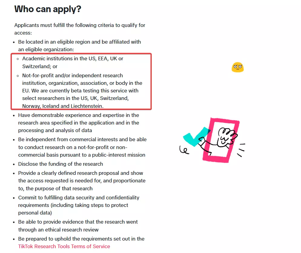 Does TikTok offer an official API for comments? image2