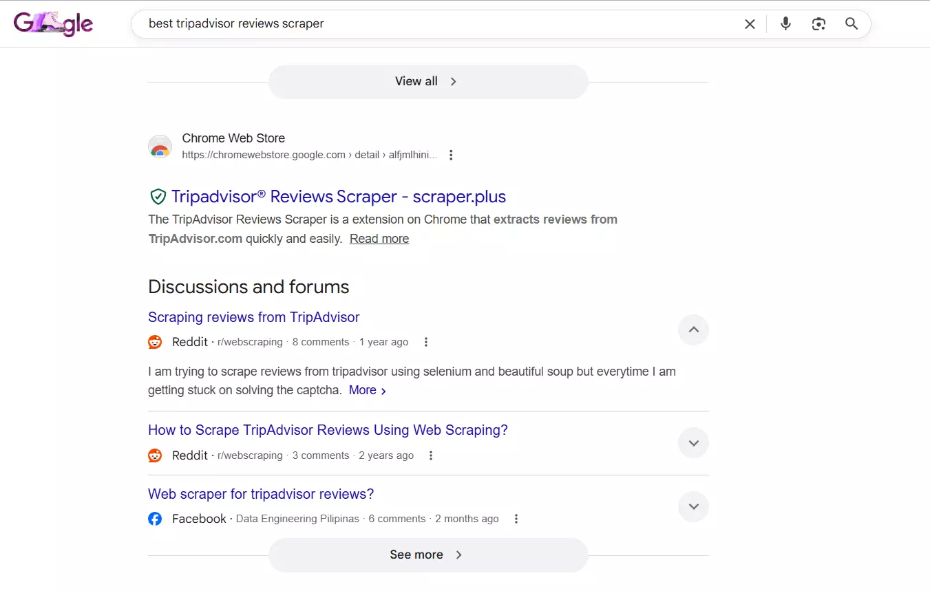2 ways to scrape TripAdvisor reviews - Use a ready-made scraper