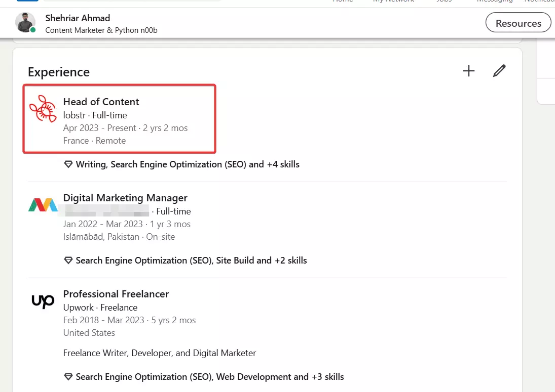 How to export followers from any LinkedIn company page - Step 2: Use advanced search filters to find followers image7