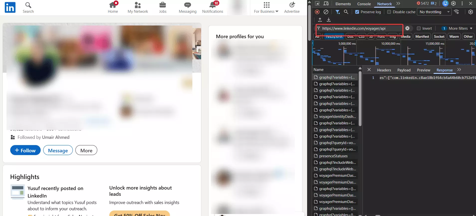 How to scrape LinkedIn profiles using Python at scale image7