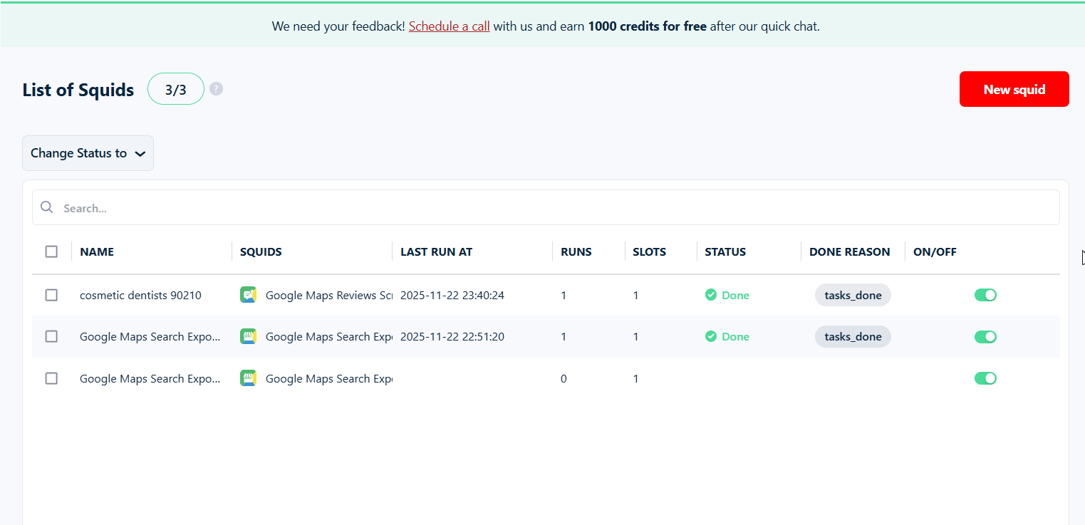 How to use Google Maps for manufacturer lead generation? - 1. Create Squid