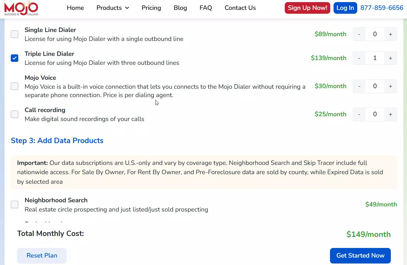 3 Dialers for cold calling that didn’t make it to the final list - How much does it cost? image55