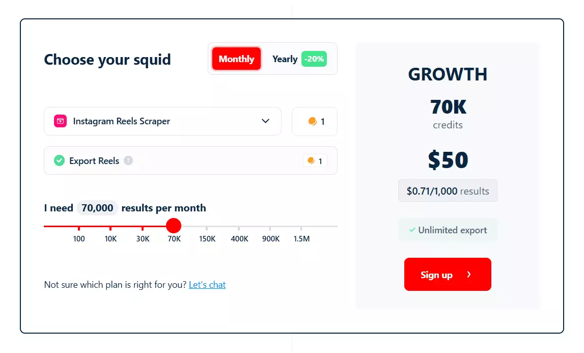 🏷 Tagged Users - Pricing