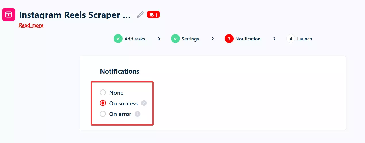 How to scrape Instagram Reels using Lobstr.io? - 3. Settings image19