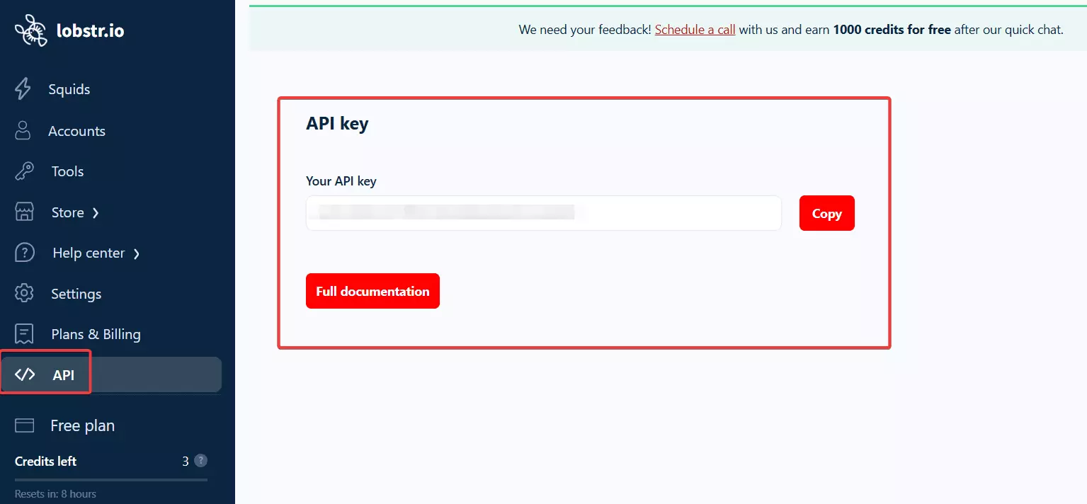 How to use Lobstr.io’s Vinted Product Scraper API? - Authentication