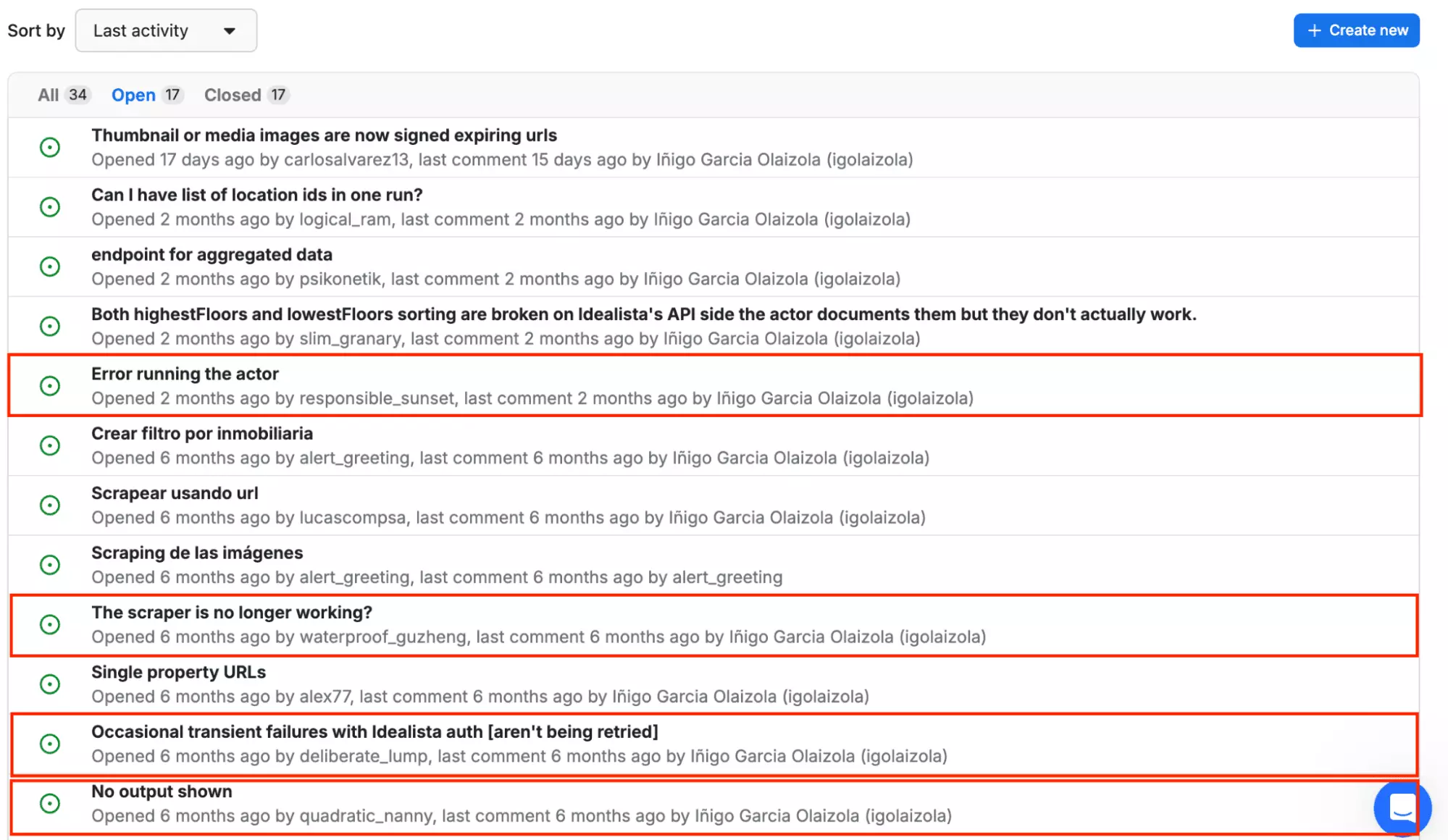 Apify user reviews flagging reliability issues at higher scraping volumes