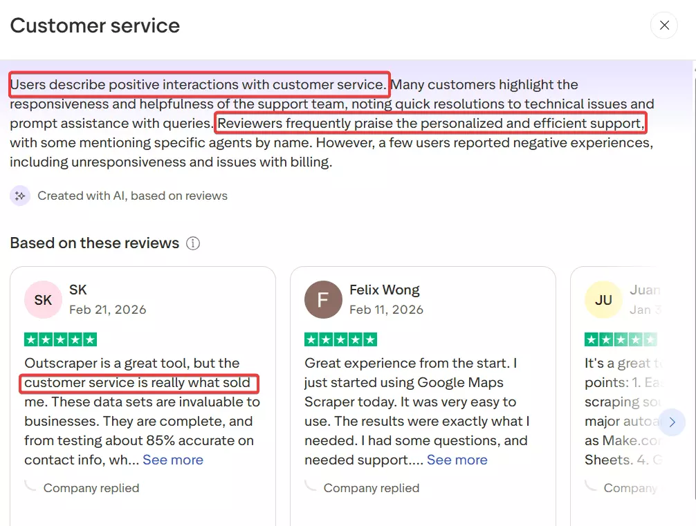 Why you'd need an Outscraper alternative - Support