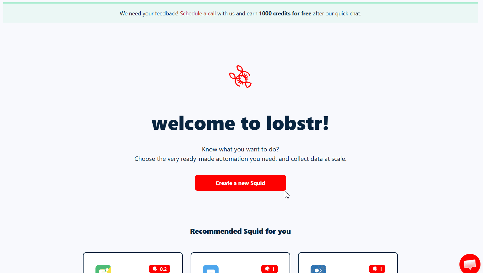 How to scrape Trustpilot reviews using Lobstr.io [Step by Step Guide] - Step 1: Create a Squid