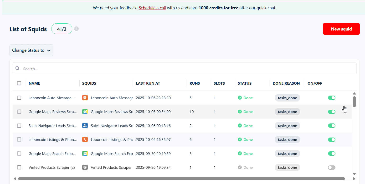 Comment déployer et configurer le bot Leboncoin Auto Message Sender ? - Configurer un Squid image15