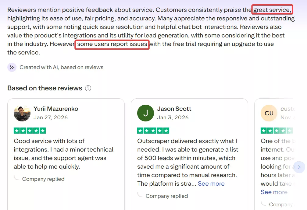 Why you'd need an Outscraper alternative - Sustainability