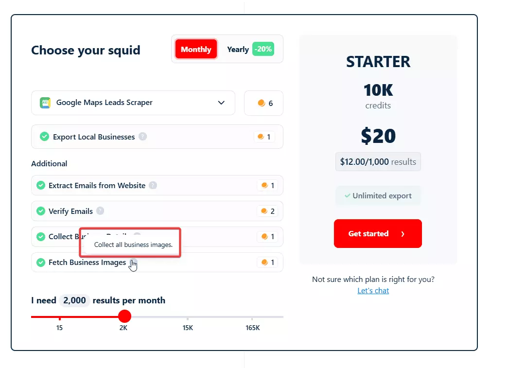 Lobstr.io: Best Outscraper Alternative - Pricing image20