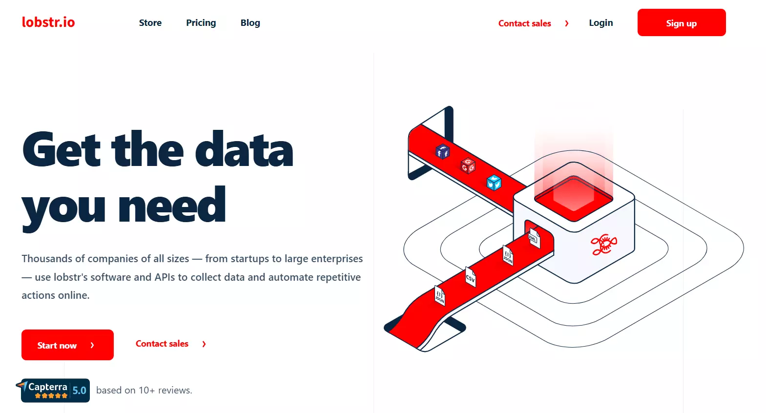 Finding content that performs - 1. Collecting tweets data with Lobstr.io