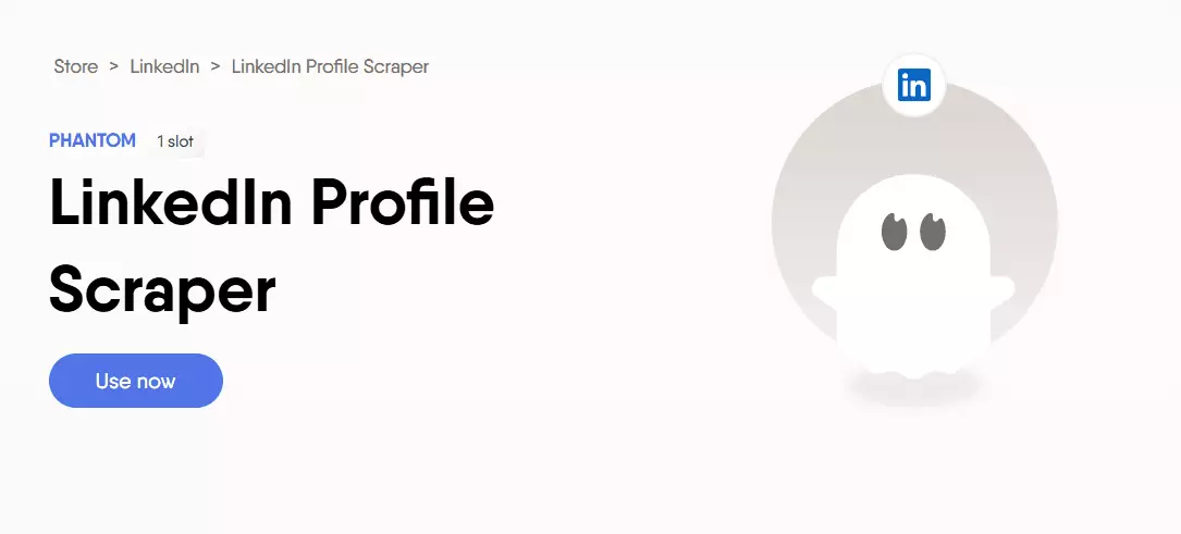 Best LinkedIn Profile Scrapers of 2026 - 2. PhantomBuster