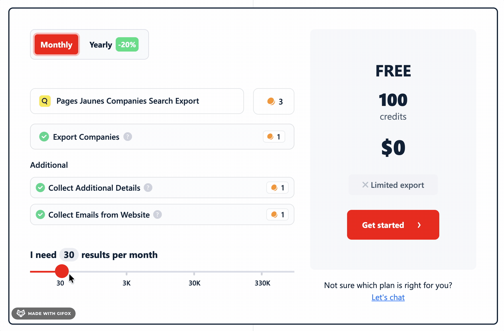 pricing example gif