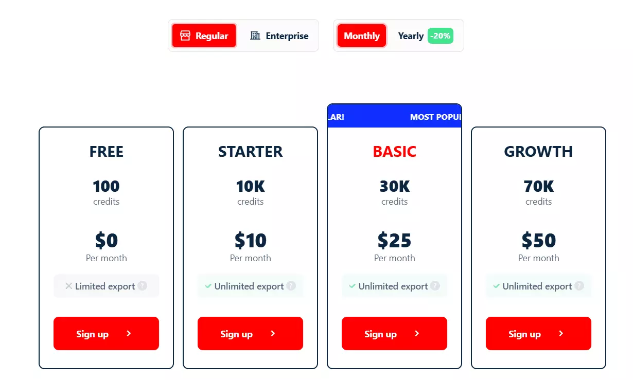 Why is Lobstr.io not in the list? - Pricing and scalability