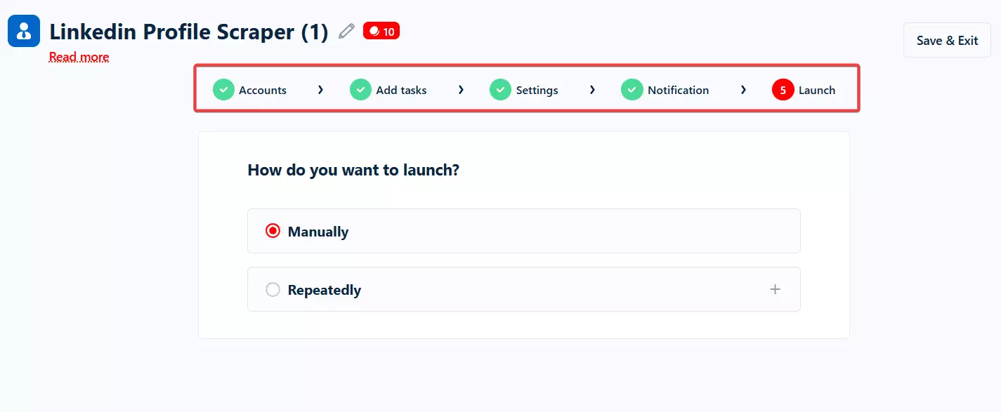 Best LinkedIn Profile Scrapers of 2026 - Ease of use image18