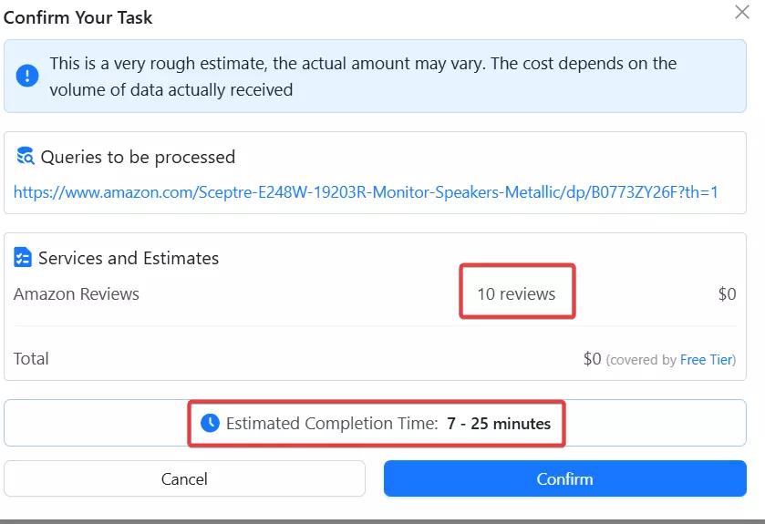 Why you'd need an Outscraper alternative - Speed image8