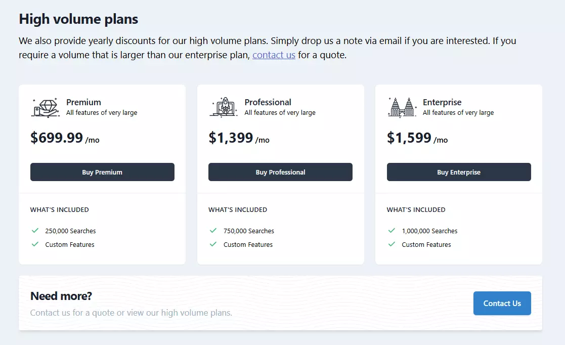 5 Best Google rank tracking APIs compared - Pricing and scalability image34
