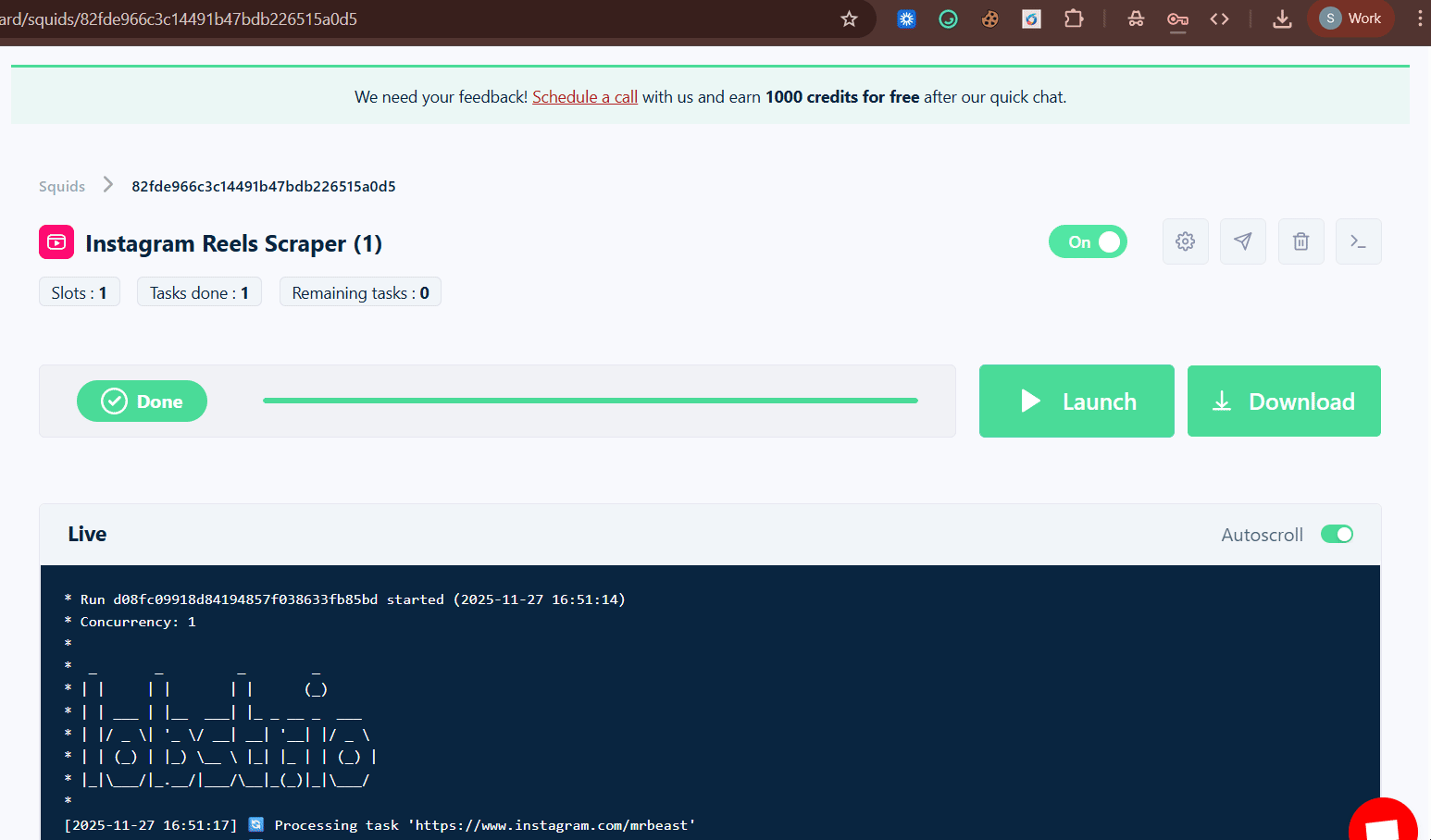 How to scrape Instagram Reels using Lobstr.io? - 5. Enjoy image22