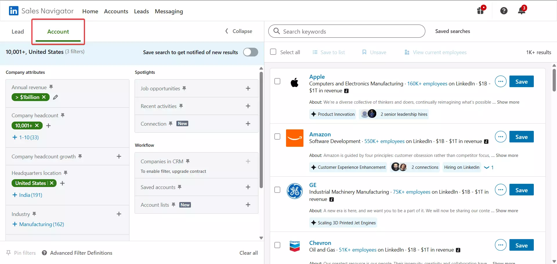Update #1 – New Sales Navigator Companies Scraper image2