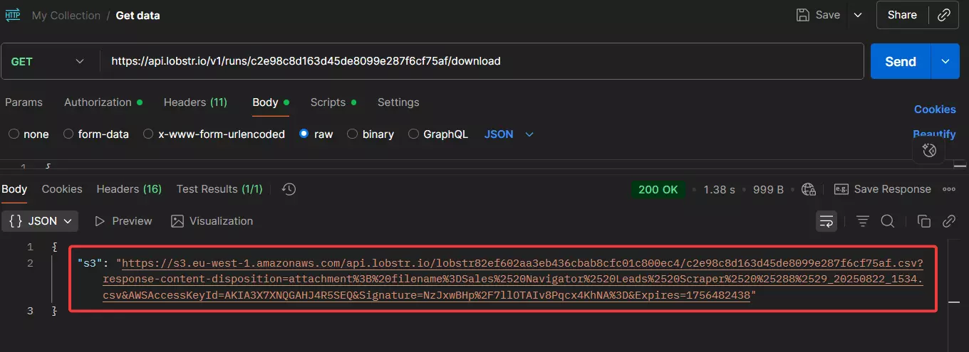 Best Sales Navigator APIs for data collection at scale - Get Results image36
