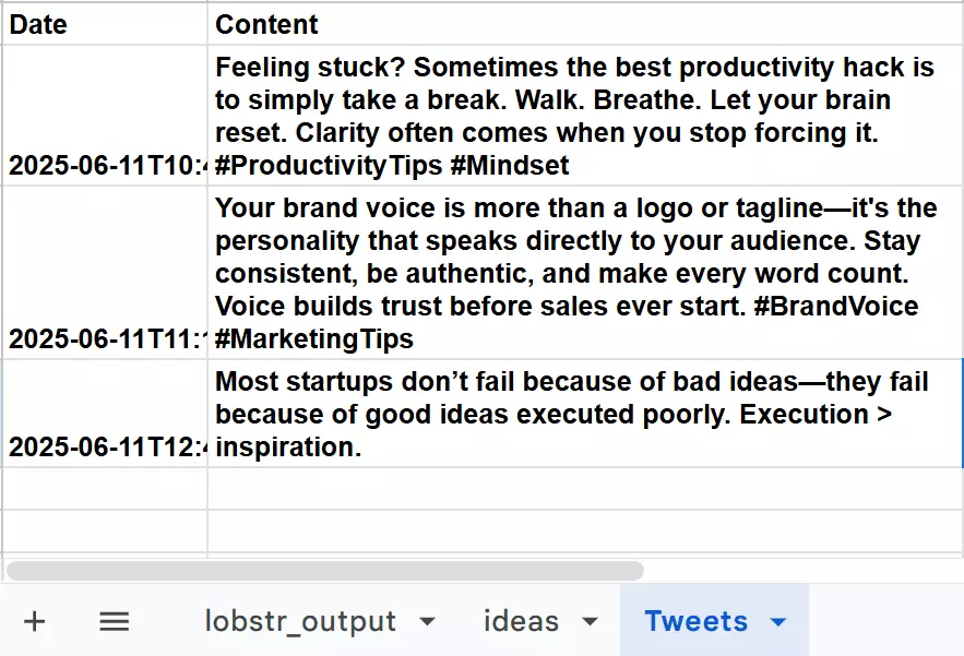 Writing and scheduling Tweets with AI - 4. Writing Tweets with AI image26