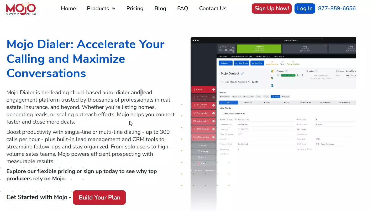 3 Dialers for cold calling that didn’t make it to the final list - 7. Mojo