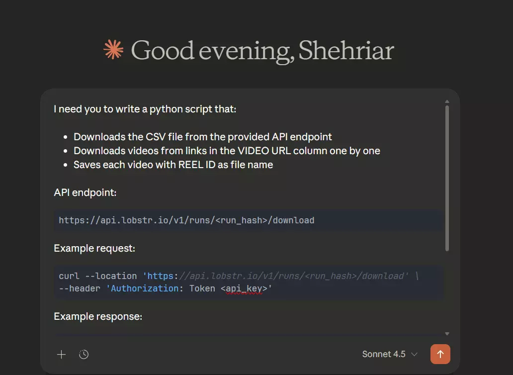 🏷 Tagged Users - How to scrape Instagram Reels using Lobstr.io? image12