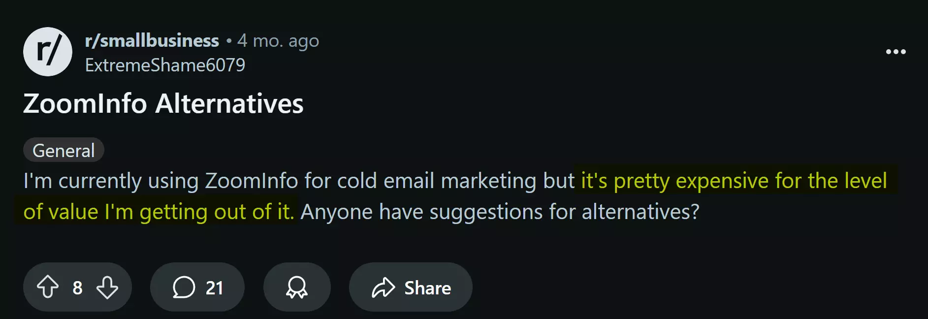 What is ZoomInfo? - Why are so many users looking for ZoomInfo competitors?