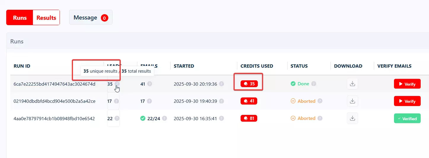 __Update #2 – Billing by Unique Results (No More Paying Twice)__