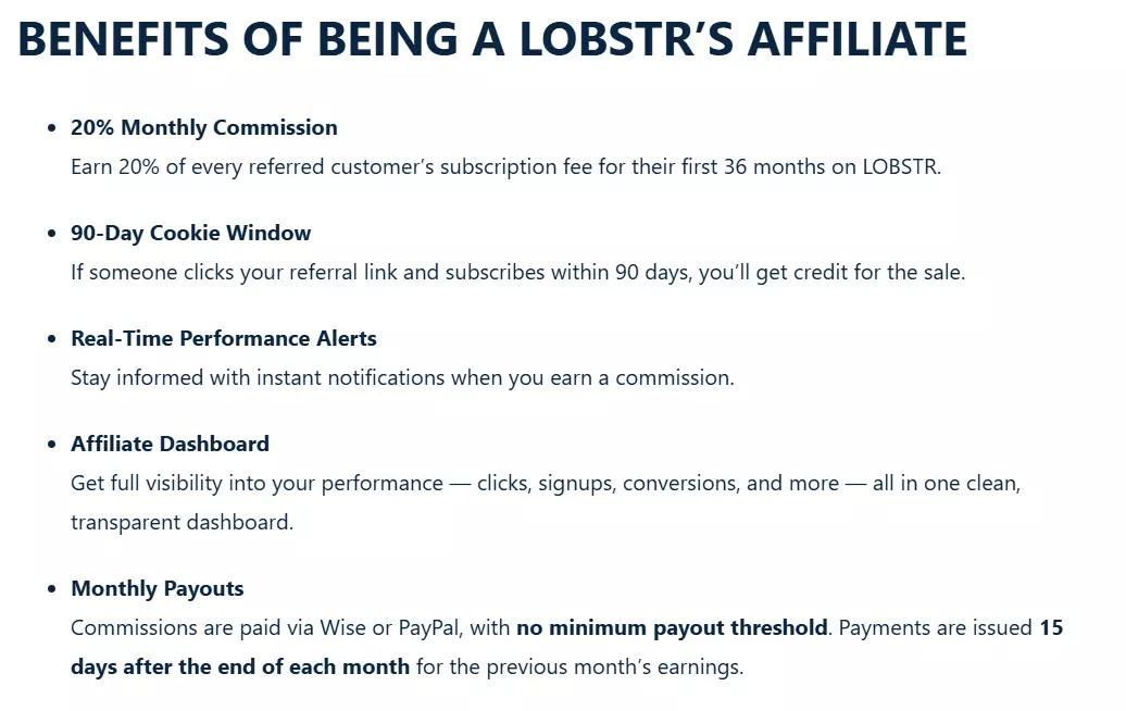 Update #1 – Our Affiliate Program Is LIVE (and Yes, It Pays Well) image2