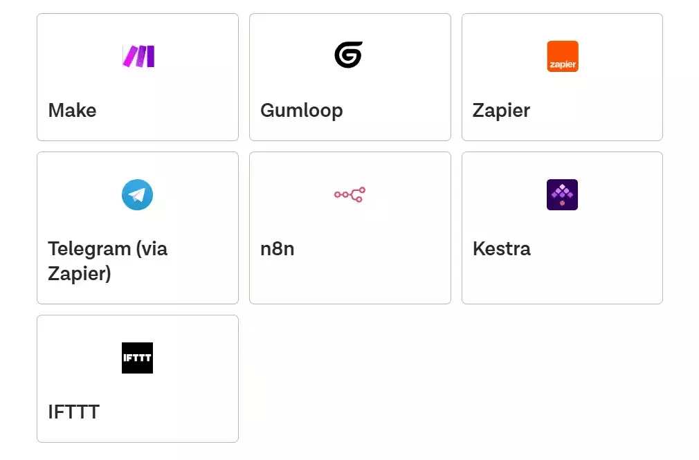 Apify export options and integrations