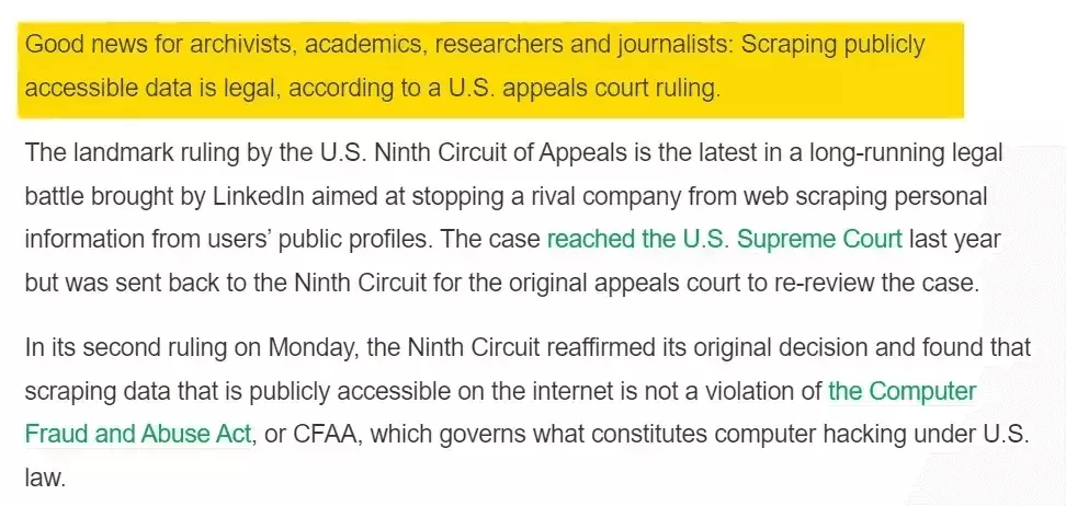 Is it legal to scrape Instagram comments?