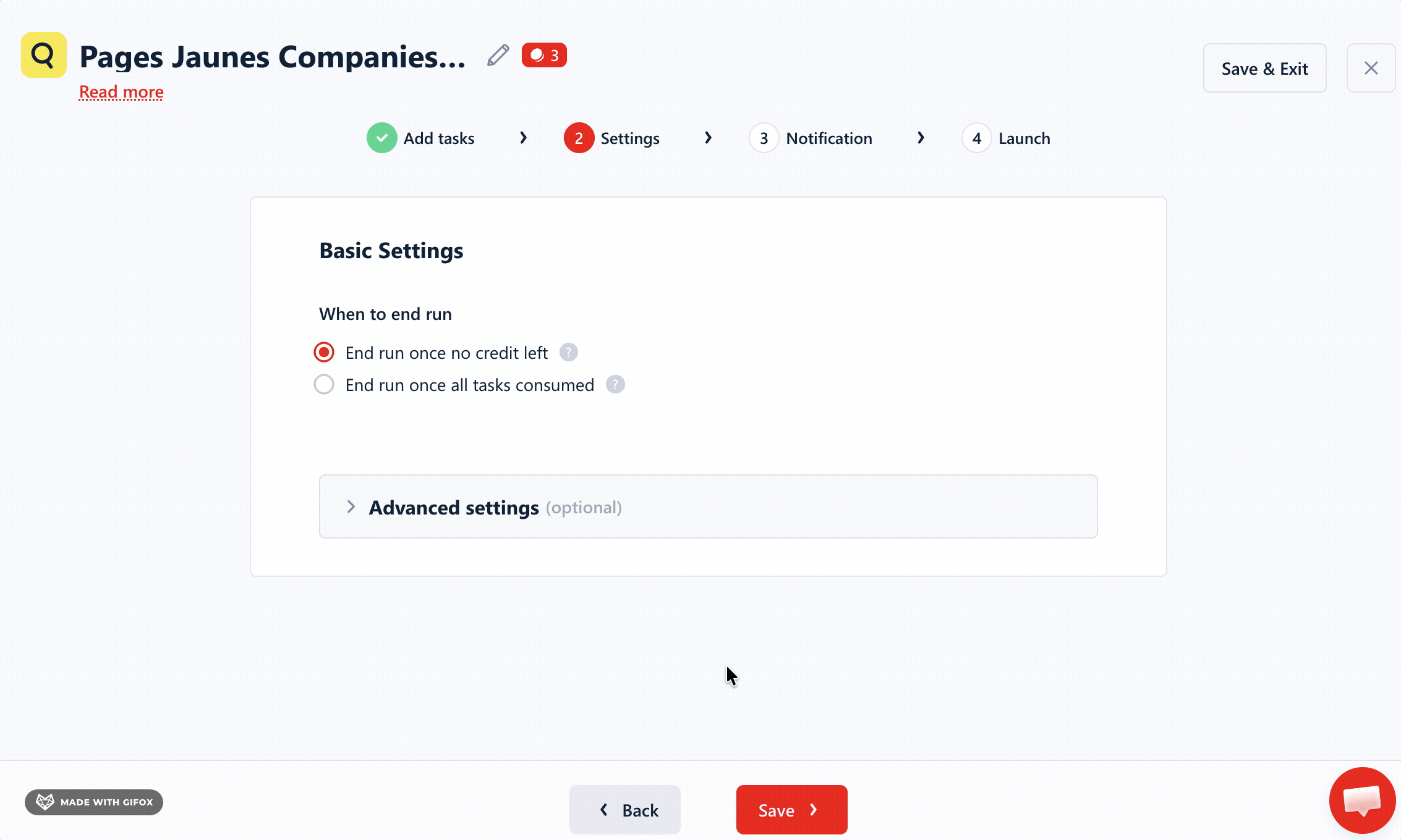 lobstr.io enrichment and data toggles