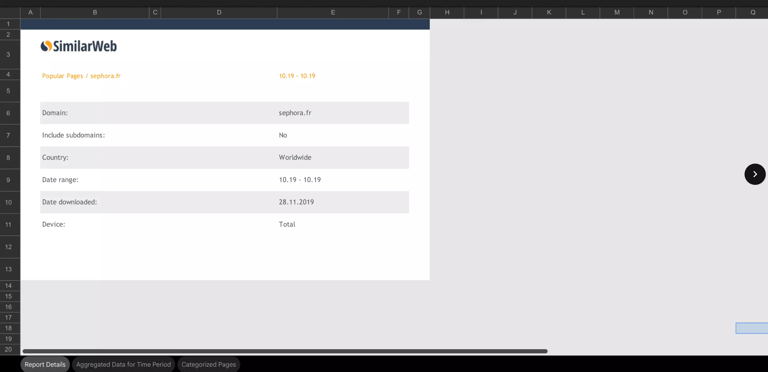 SimilarWeb dashboard showing raw URL export.png