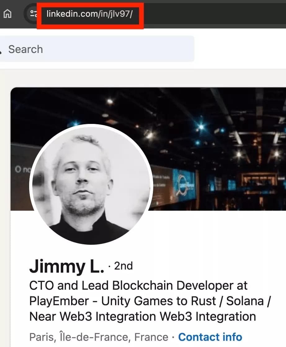 the smart one linkedin url example - image5.png