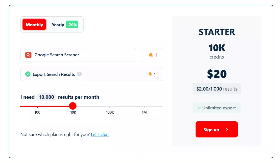 Why is Lobstr.io not in the list? - Pricing and scalability