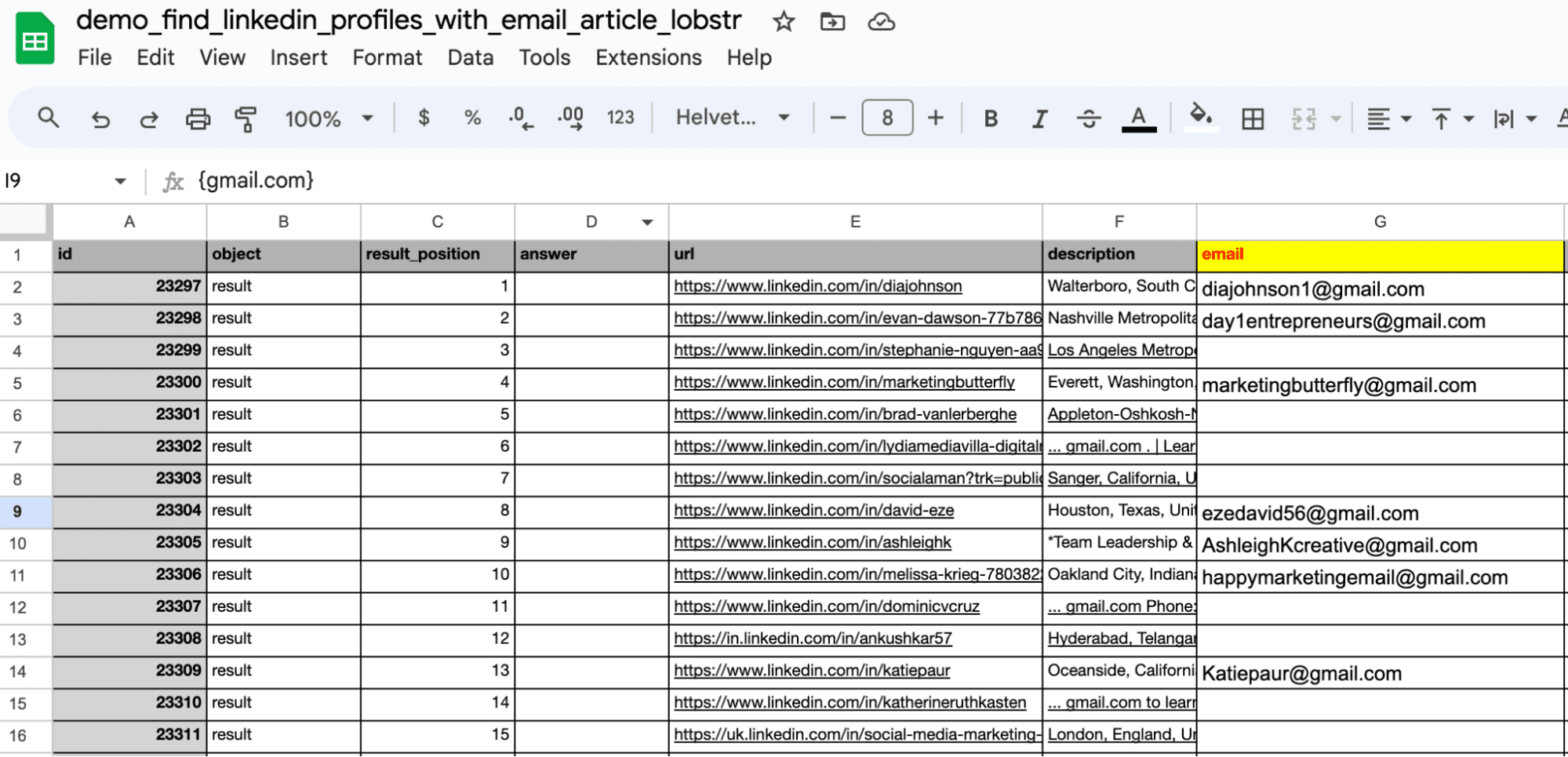 linkedin profiles with emails export googlesheet - image22.png