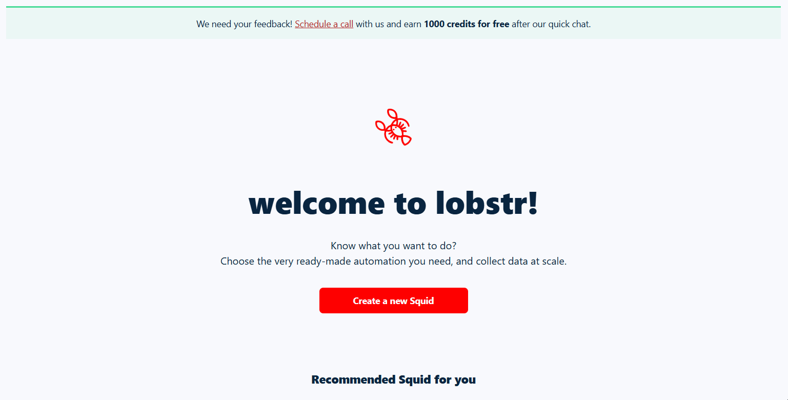 1. Create a Squid
