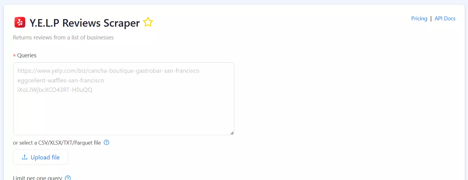 3. Outscraper Yelp Reviews