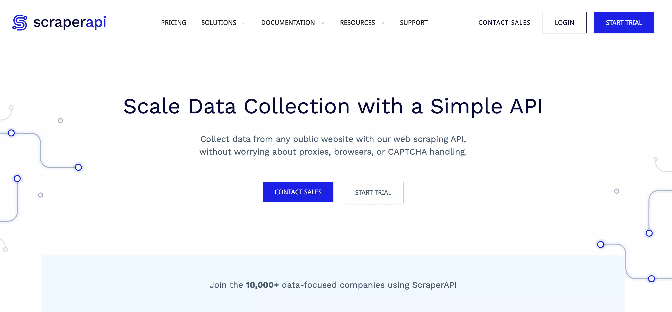 ScraperAPI — general-purpose proxy tool, not a dedicated Reddit scraper