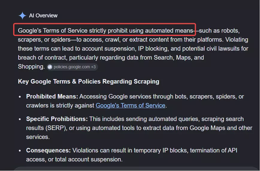Does Google allow it?