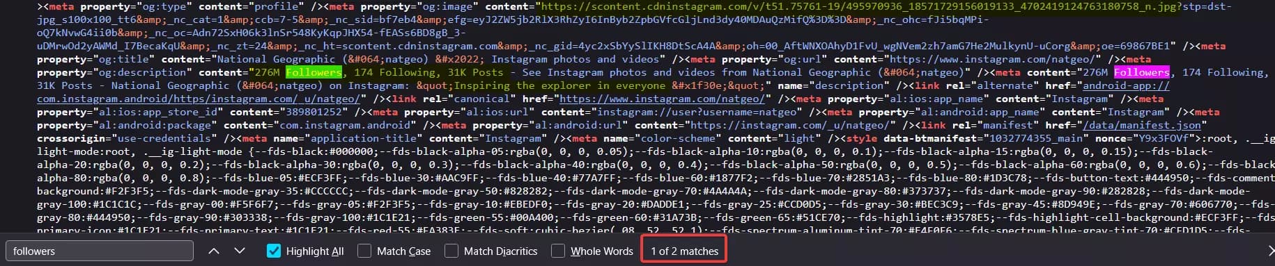 2 ways of scraping Instagram profiles - Building your own scraper image6